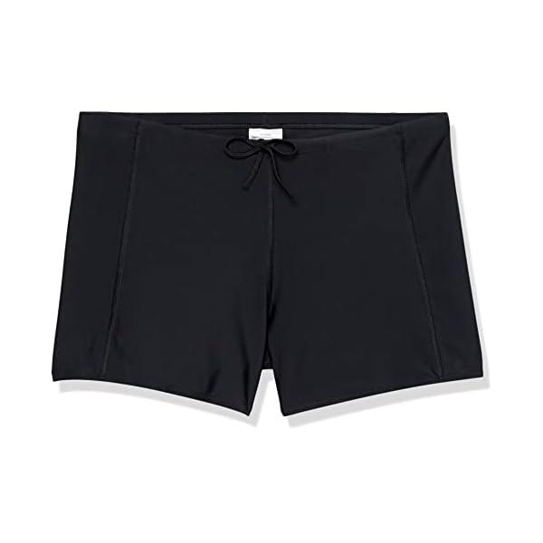 Amazon Essentials Standard Men's Square Swim Brief, Black, X-Small - Image 5