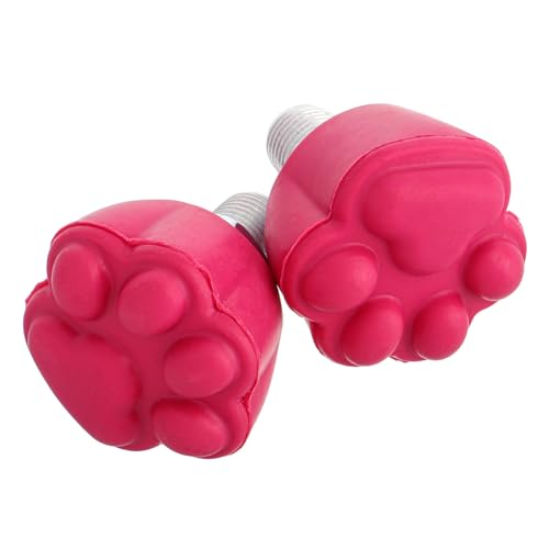 Kisangel Roller Skates Toe Stops 2 Pack Replacement Toe Stoppers Quad Skate Skating Rubber Non Marking