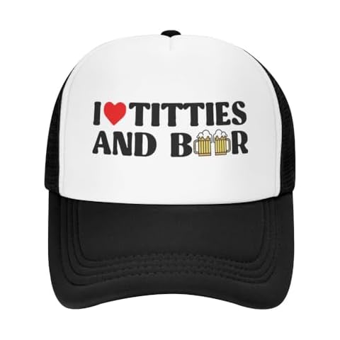 Tijuboni Funny Trucker Hats Baseball Cap Sports Hat Men Women Dad Mom Hats Humor Trucker Hat Adjustable Unisex Cover