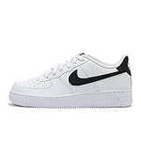 Retro Nike AIR Force 1 (GS) Basketballschuh, Weiß Schwarz, 37.5 EU