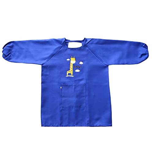 tabliers artistiques pour enfants - Imperméable - Avec poches - Manches longues - Art - Artiste - Peinture - Pour enfants de 2 à 3 4 5 6 ans - Garçon et fille… Cover