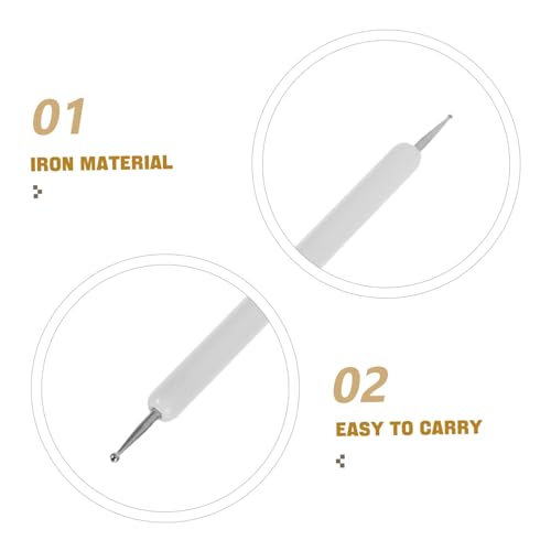 DIYEAH 10pcs Craft Painting Stylus: Double-Ended Styluses for Ceramic Embossing - Carbon Paper Tracing Pen for Precision Detailing