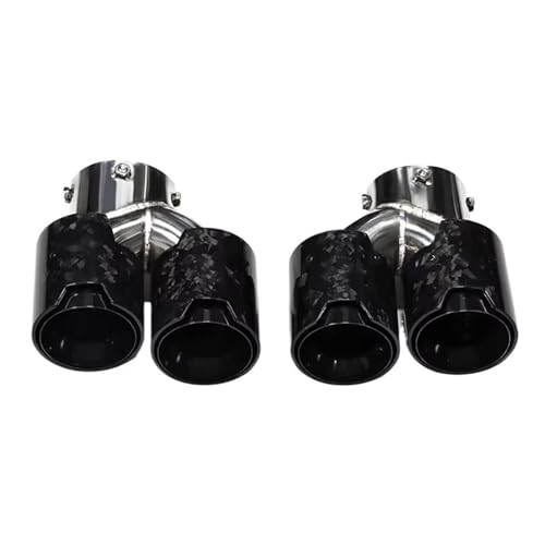 Embout d'échappement double pour BMW M440i 2021-2022 en fibre de carbone K