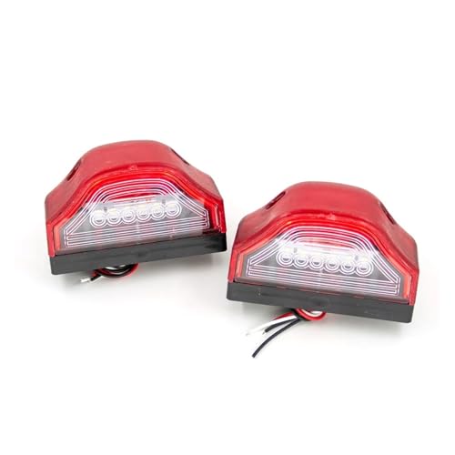 Feu arrière de plaque 8 LED 12V 24V étanche pour résoudre les pannes d'éclairage de remorque
