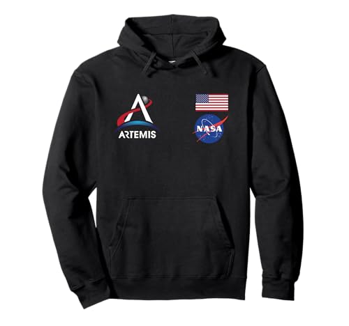 NASA Artemis Mission 1 Moon To Mars Pullover Hoodie