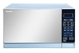 Sharp R-75MT(S) 900-Watt Microwave Oven with Grill, 220-volt (Not for USA), 25-Liter, Silver