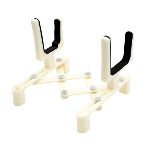 COSMEVIVI Professional Violin Folding Stand Fiddle Floor Holder Compact Sturdy Display Rack for Violin Carry