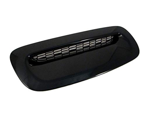 cp Gloss Black Hood Vent Overlay Stick-ON Cover for Mini Cooper S R55 R56 R57 R58 R59 2007-2013