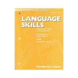Paperback Langauge Skills: Practice and Assessment : Introductory Course : Worksheets and Tests With Answer Keys Book