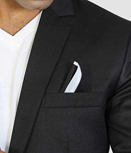 Image of Men's Casual Slim One Button Solid Blazer