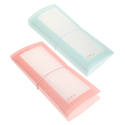 Gadpiparty 2pièces Album De Rangement Pour Autocollants Organiseur De Gommettes Portable Pour Collectionner Et Classer Les Stickers Stockage Pratique Et Léger Pour Collection