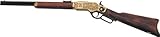 winchester gewehr technische daten Detailgetreue Nachbildung Deko Waffe Winchester Modell 1873, schwarz-messingfarben
