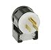 Leviton 268-05266-CA Industrial Grade Straight Blade Angle Plug