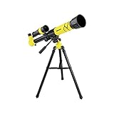 Perfekt für Anfänger - Dieses Teleskop ist einfach zu montieren und zu verwenden und eignet sich daher ideal für junge Genies, um es mit ihren Eltern zu genießen.