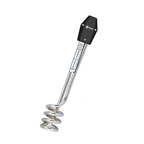 Image of KWW Immersion Water Heater Rod1500W | Water Heaters Immersion | Heating Rod for Hot Water with Copper Heating Element | Water Bucket Heater for Bathroom | 2 Year Warranty