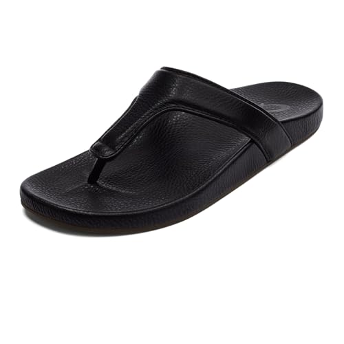 Image of OluKai Kipe'a Lipi Women's Beach Sandal, Soft Leather Flip-Flop | Relaxed, Dressy Design for Beach, All-Day Wear & Ultra-Soft Comfort Fit