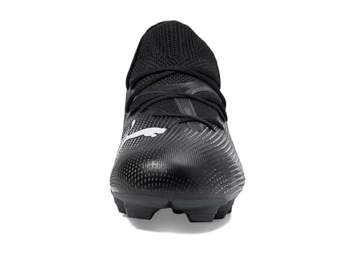PUMA Tênis infantil unissex Future Match Firm Artificial Ground, Preto/branco, 18