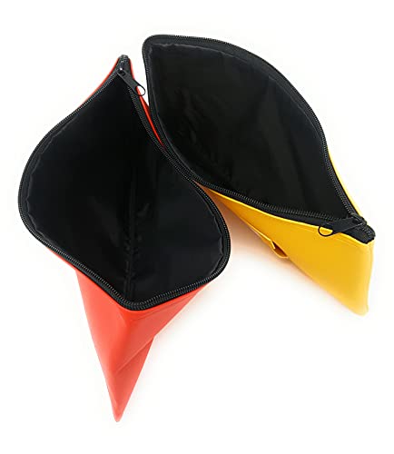 Money Bank Deposit Bag With Zipper | 11X6 Inch | 7 Days 7 Pieces 7 Colors | Durable Leatherette Money Cash Coin Check Wallet Pouch For Men & Women With Framed Id Window And 7 Blank Card | By Gidabrand #TOP7