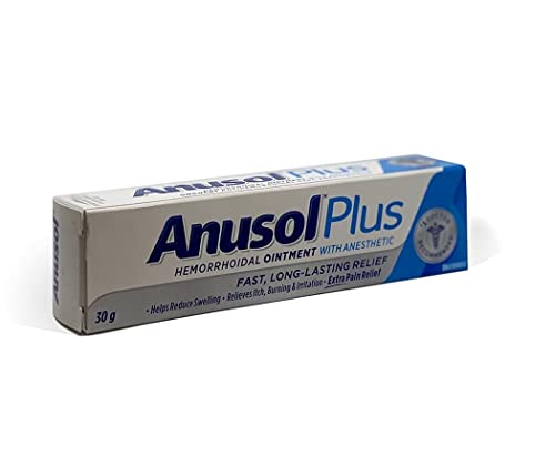 Anusol Plus Hemorrhoidal Ointment Treatment 30 G Tube #TOP1