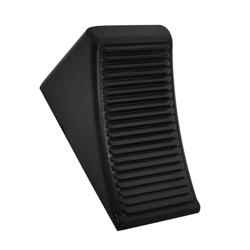 BUGUUYO Cuneo Per Ruote in Gomma Antiscivolo Per Auto e Camper, Blocco Di Bloccaggio Triangolare 160x95x95 Mm, Accessorio Sicurezza Per Veicoli Su Pendii e Salite