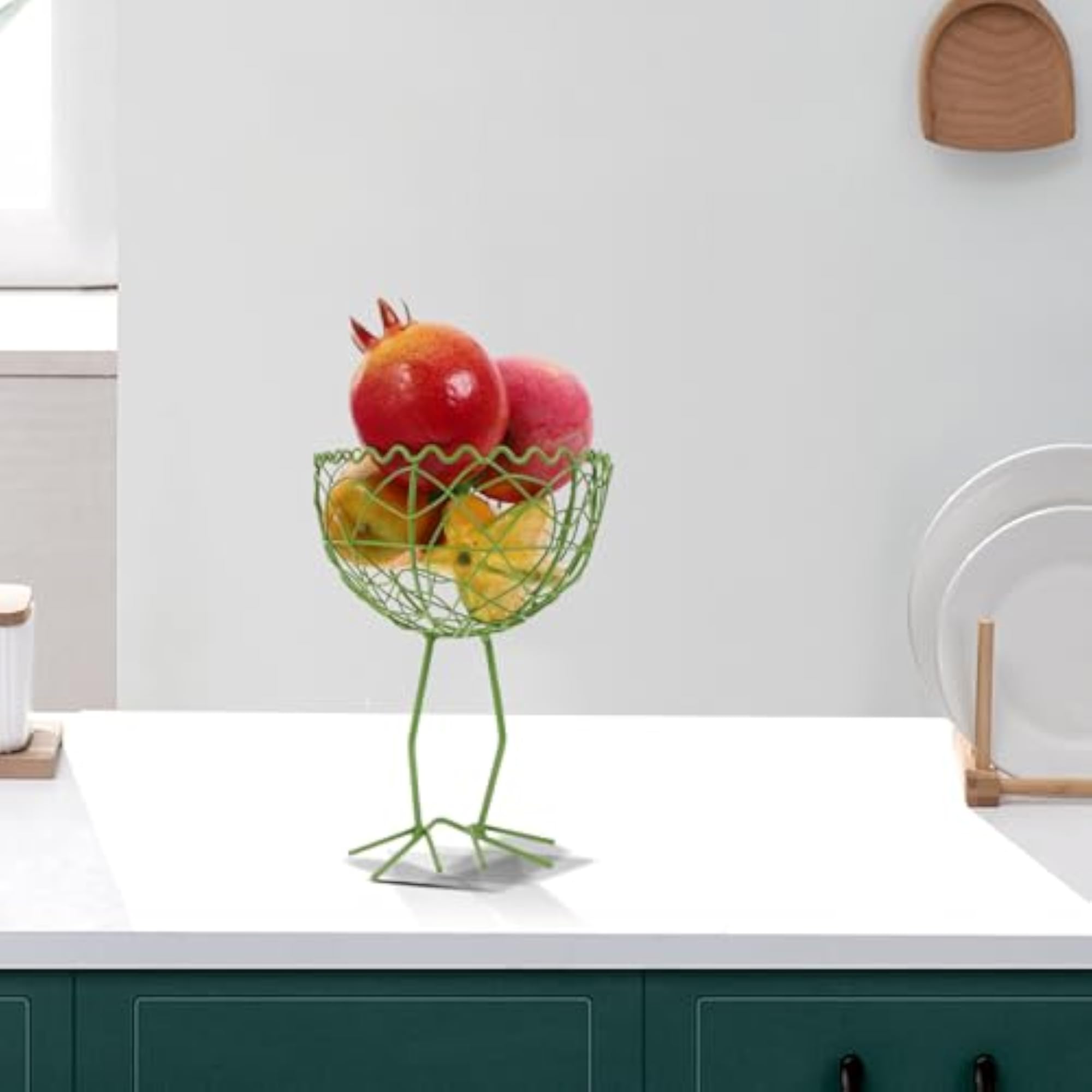Wire Egg Basket and Reusable Fruit Holder, Iron Wire Mesh