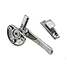 Rotating Handle Made of 304 Stainless Steel is Used for Industrial Automation Equipment 1Pcs(Right)