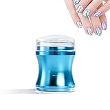 【Big Pad Schaber】Nail Art Stamper mit Big Pad als Schaber, dünn und angenehm zu halten und überschüssigen Lack von den Platten abzukratzen. DIY Nagel-Kunst zu Hause genießen Sie den Spaß und Kreativität es selbst tun Nagelkunst Stanzen.