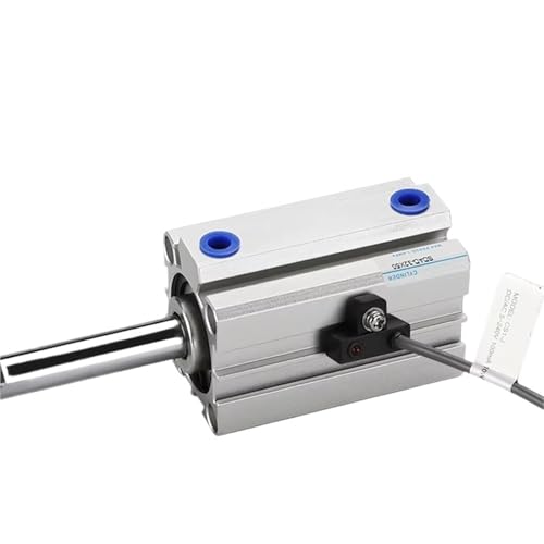 Vérin pneumatique double effet SDAD mini actionneur course 5 à 100 mm - 6