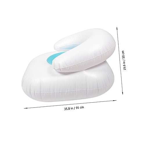 Sofá inflable pequeño Milisten resistente para hogar y jardín 4