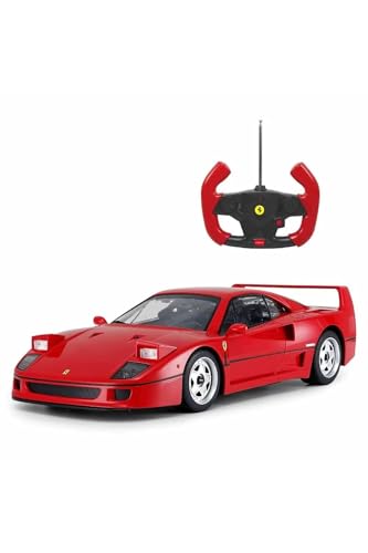 Image of Radio Remote Control 1 /14 Scale Car F40 RC Model Car w /Front Light Controller Open /Close (Red)