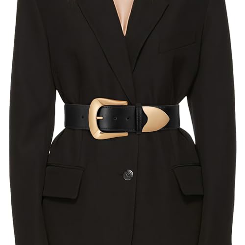 Women Wide Elastic Waist Belt for Dresses Fashion Wide Stretchy Belt