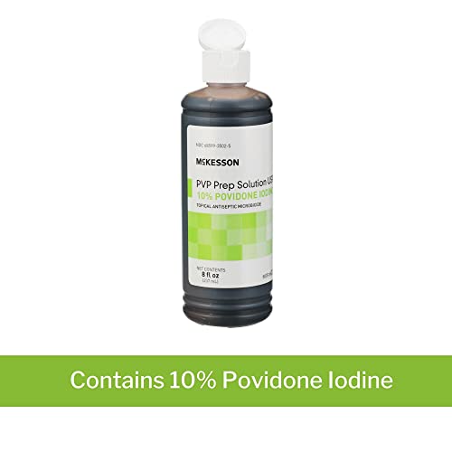 McKesson PVP Prep Solution USP, Non-Sterile, 8 oz, 1 ct | 10% Povidone-Iodine - image 3