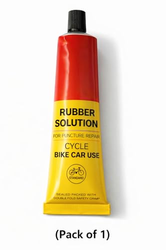 Image of Rubber Solution Tube for Puncture Repair, for Cycle Bike Car, Pack of 2