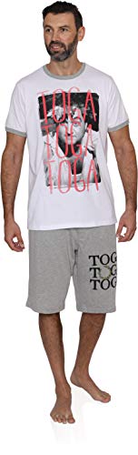 National Lampoon's Animal House Toga Toga Toga Men's Tee and Short 2 Piece Cotto