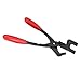 Exhaust Hanger Removal Pliers Heavy Duty Ergonomic Exhaust Hanger and Rubber Bracket Separation Tool for Car Truck Exhaust Systems Metal Construction (Regular Style)