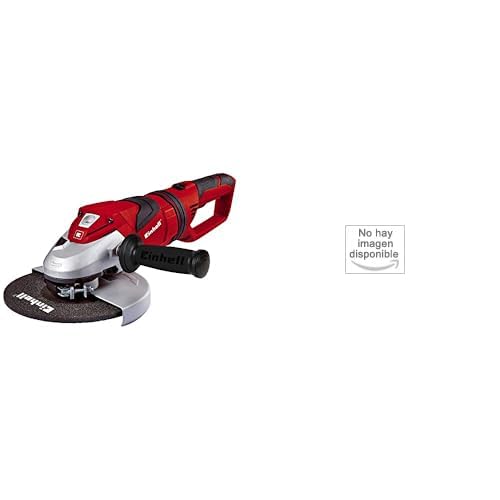 Amoladora angular Einhell con arranque suave para evitar tirones y cortes precisos