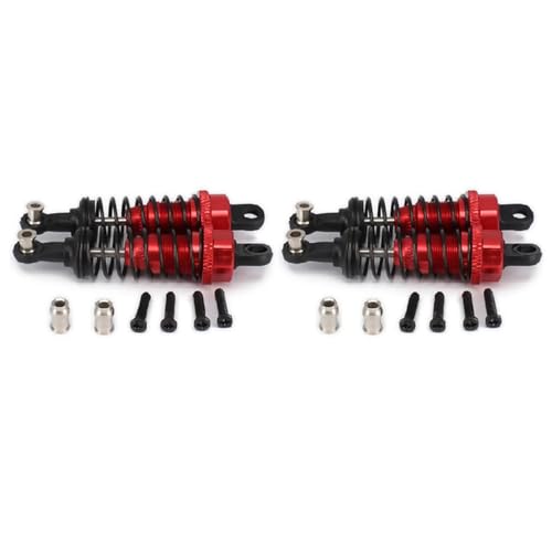 Amortisseur RC réglable hydraulique 65mm pour voiture Wltoys 1/18