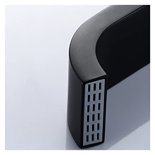 Robinet lave-mains noir mat design cascade pour wc et balcon - 6