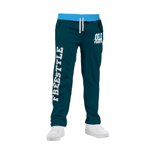Image of KYDA Kids Boy's 100% Cotton Printed Regular Fit Track Pants - Pack of 3