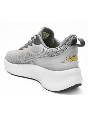 Image of ABROS Sports Shoes for Men's Upper Mesh with ETPU Sole Lace-Ups Comfortable Lightweight Shoes