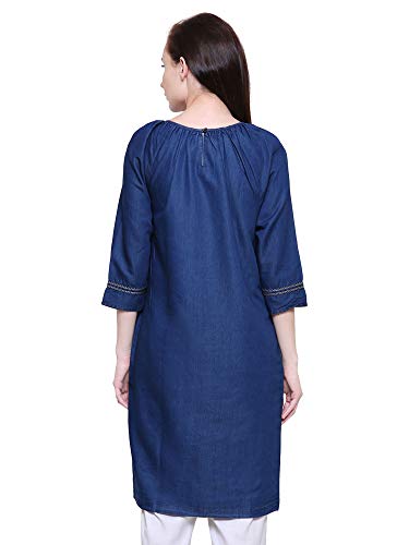 Image of Saundarya Women's Denim Kurtas