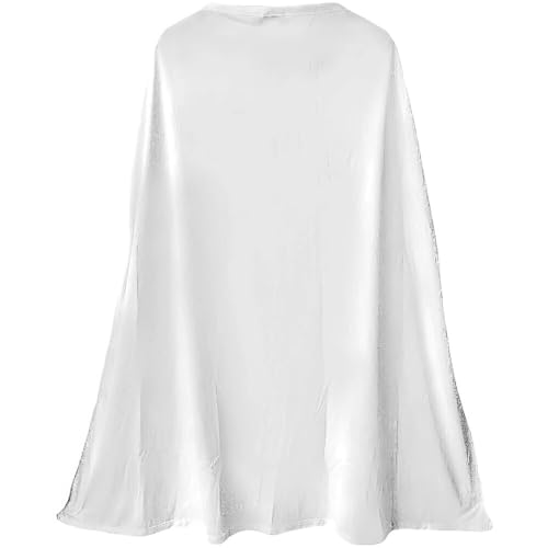 Capes blanches lot de 6 taille unique enfants et adultes pour fetes