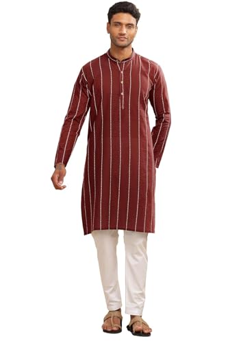 Kurta en coton Be Active de qualité supérieure avec col mandarin chic