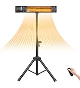 Amazon | ZAPJQL 屋外ヒーター ハロゲン 電気ストーブ パティオ