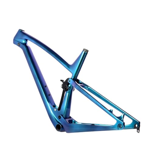 Genérico Bicicleta de Cuadro Doble suspensión 29 Pulgadas for Ciclismo, Piezas for Bicicleta(Chameleon One Color)