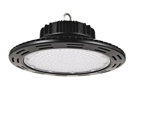 LED Mining Lamp Lamp, Waterproof, Super Bright, Fin Industrial, Triple Protection, Garage,(Warm White,100W)