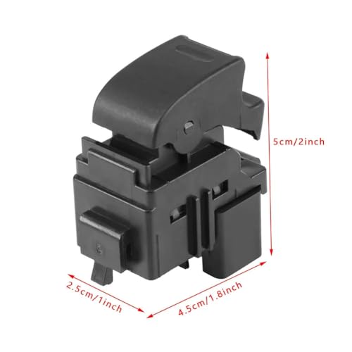 Commande vitre électrique Hilux Vigo 2004-2011 interrupteur robuste ABS 84810-0K010 - 5