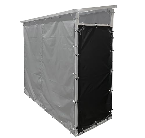 QUICK STAR Wetterschutz Set 66x108 cm 2 Seiten für Kaminholzregale T/H 70x145cm