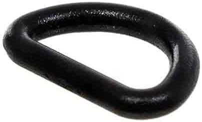 Craft County Durable Plastic Simple D Rings - Versatile, Functional, and Continuous Loop image 3