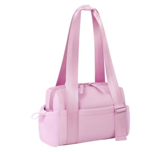 Mini Gym Bag for Women Small Gym Tote Bag with Wet Compartment Coin Wallet for Girl Yoga Workout Bag (Pink)